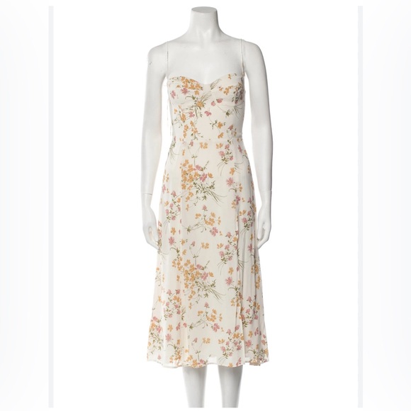 Reformation Juliette Floral Dress size 8 - Picture 1 of 6